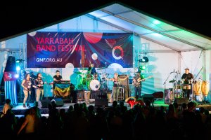 Blue King Brown at Yarrabah Band Festival